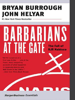 cover image of Barbarians at the Gate